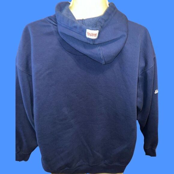 Stitches Kansas City Royals Hoodie Blue MLB Playoffs Hoodie Size Large - Picture 5 of 8